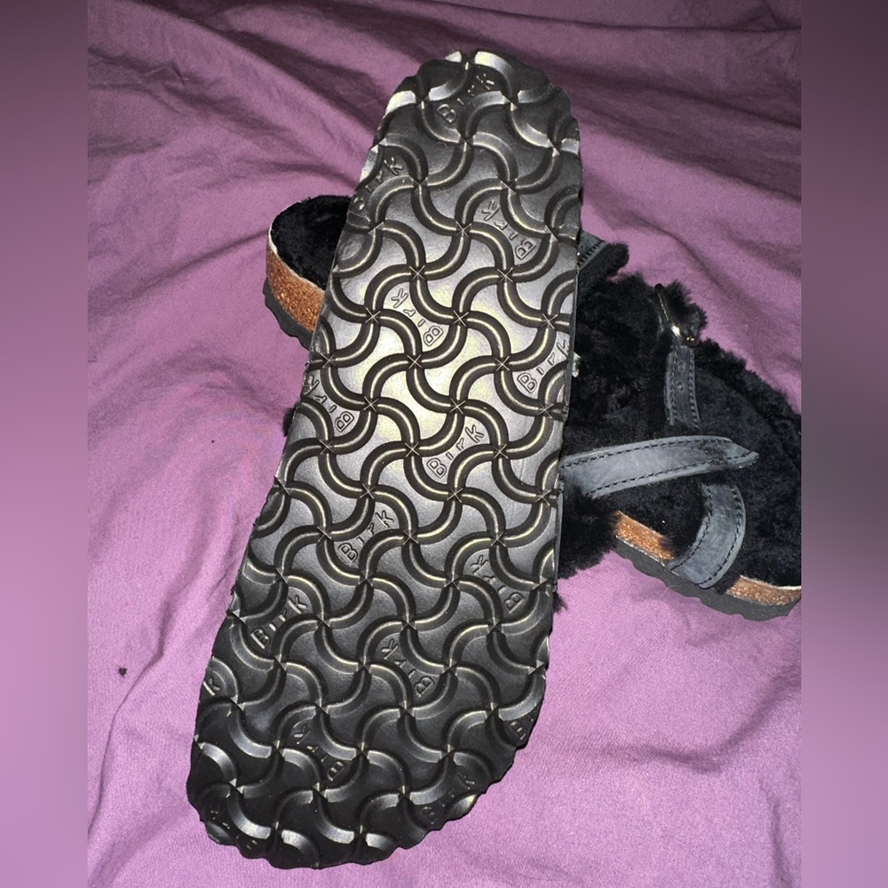 Birkenstock Mayari Shearling black size 37 - Picture 5 of 6